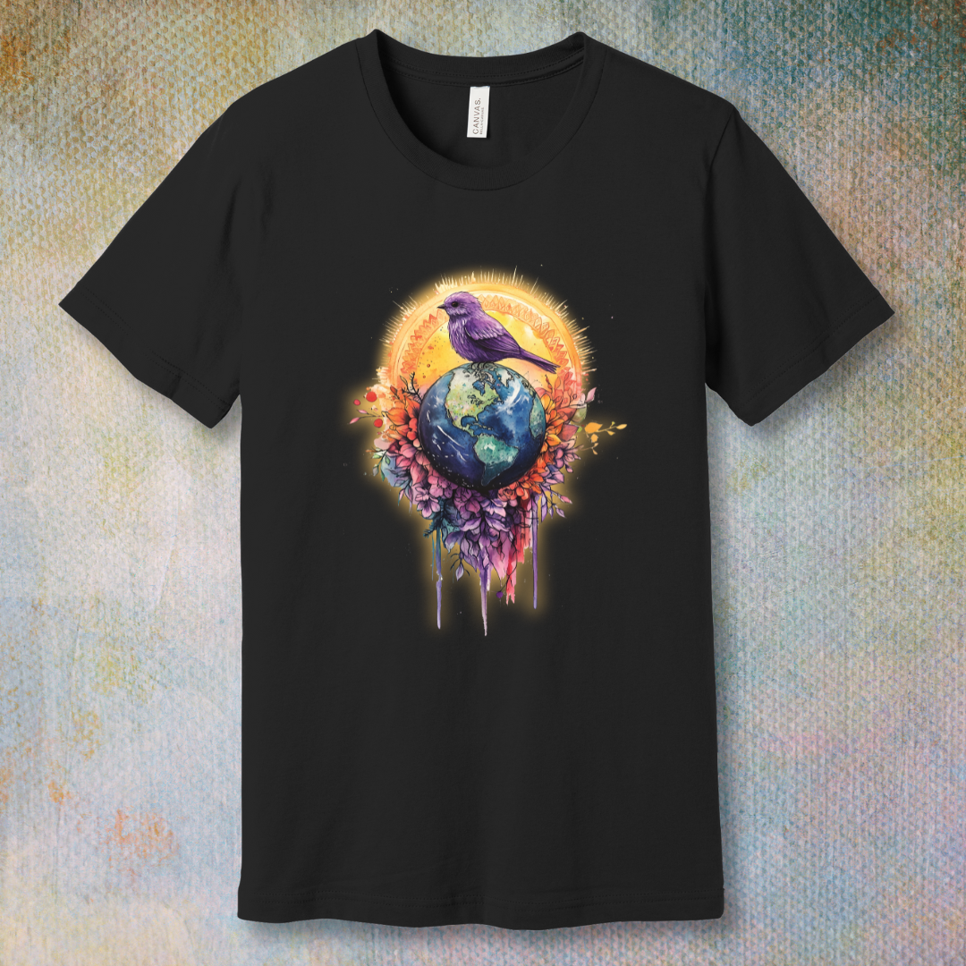 Peaceful Earth T-Shirt – Soulful Planet Design