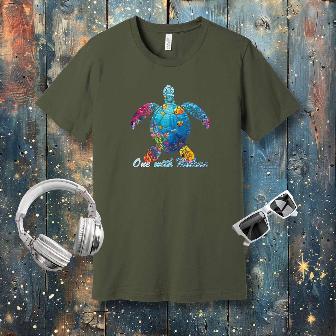 One with Nature Sea Turtle - T-shirt