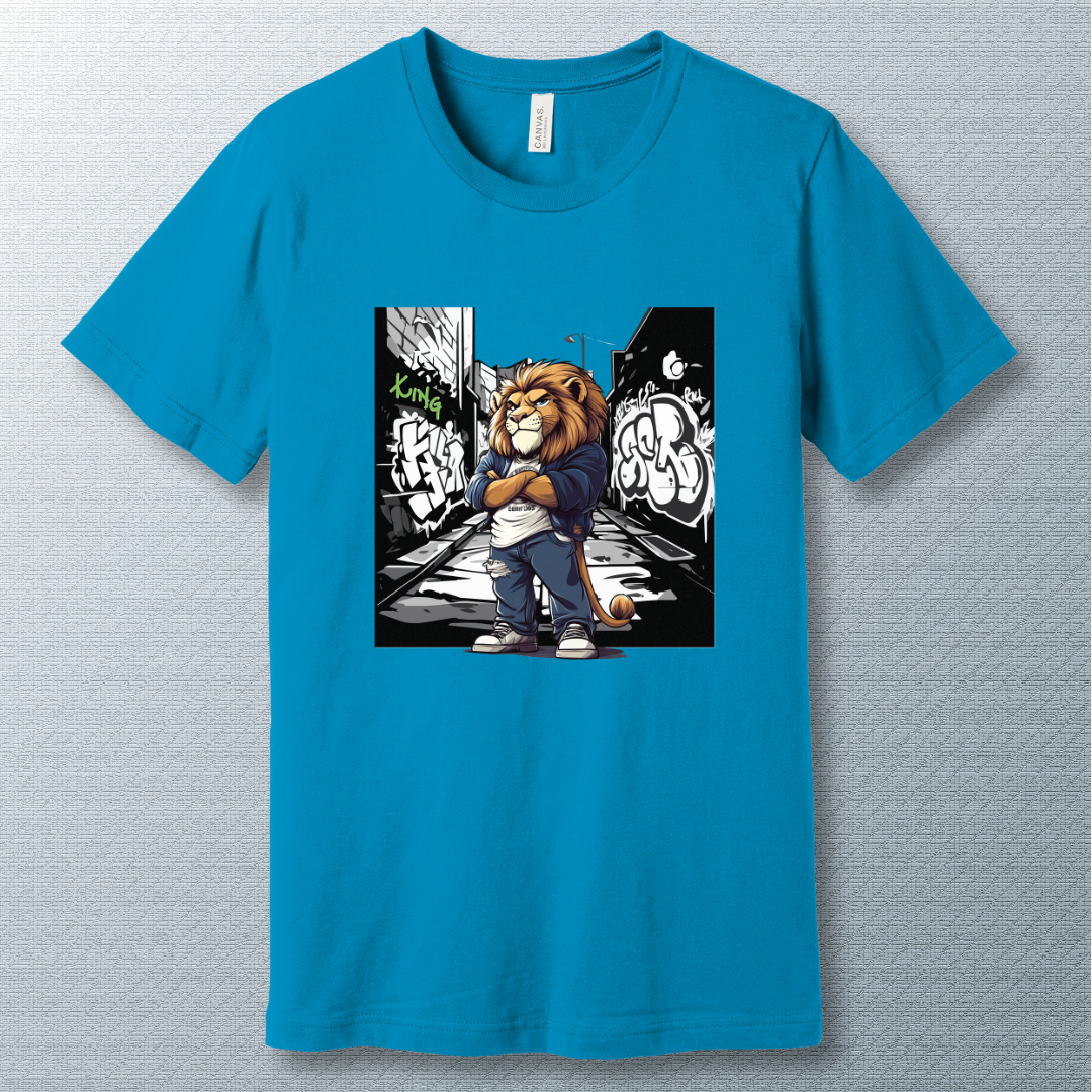 Urban Lion Graphic T-shirt