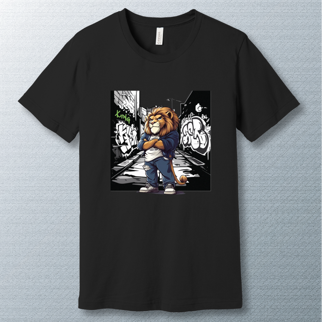 Urban Lion Graphic T-shirt