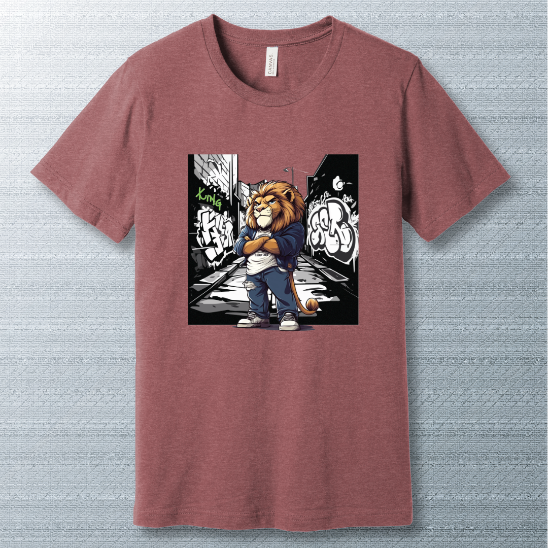Urban Lion Graphic T-shirt