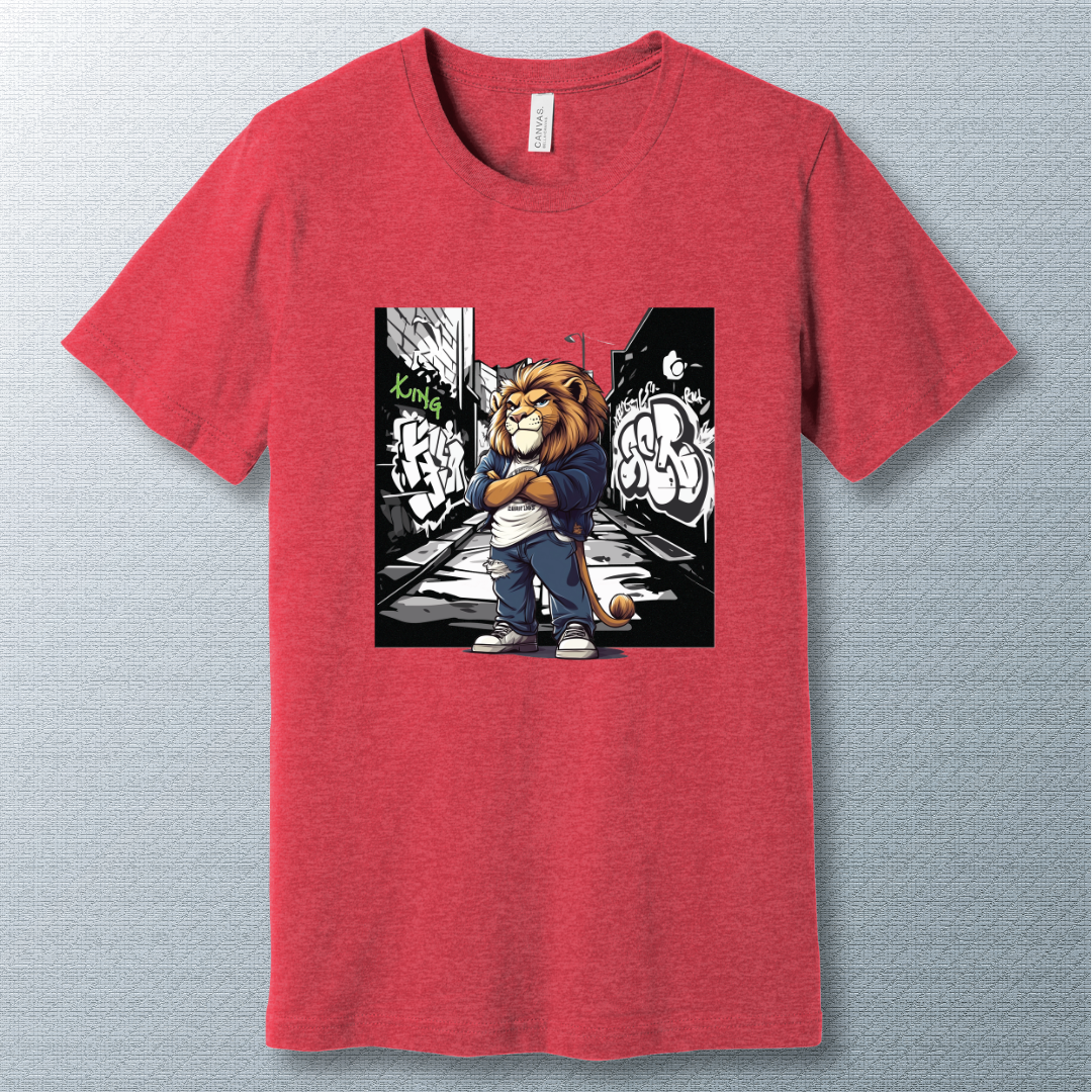 Urban Lion Graphic T-shirt