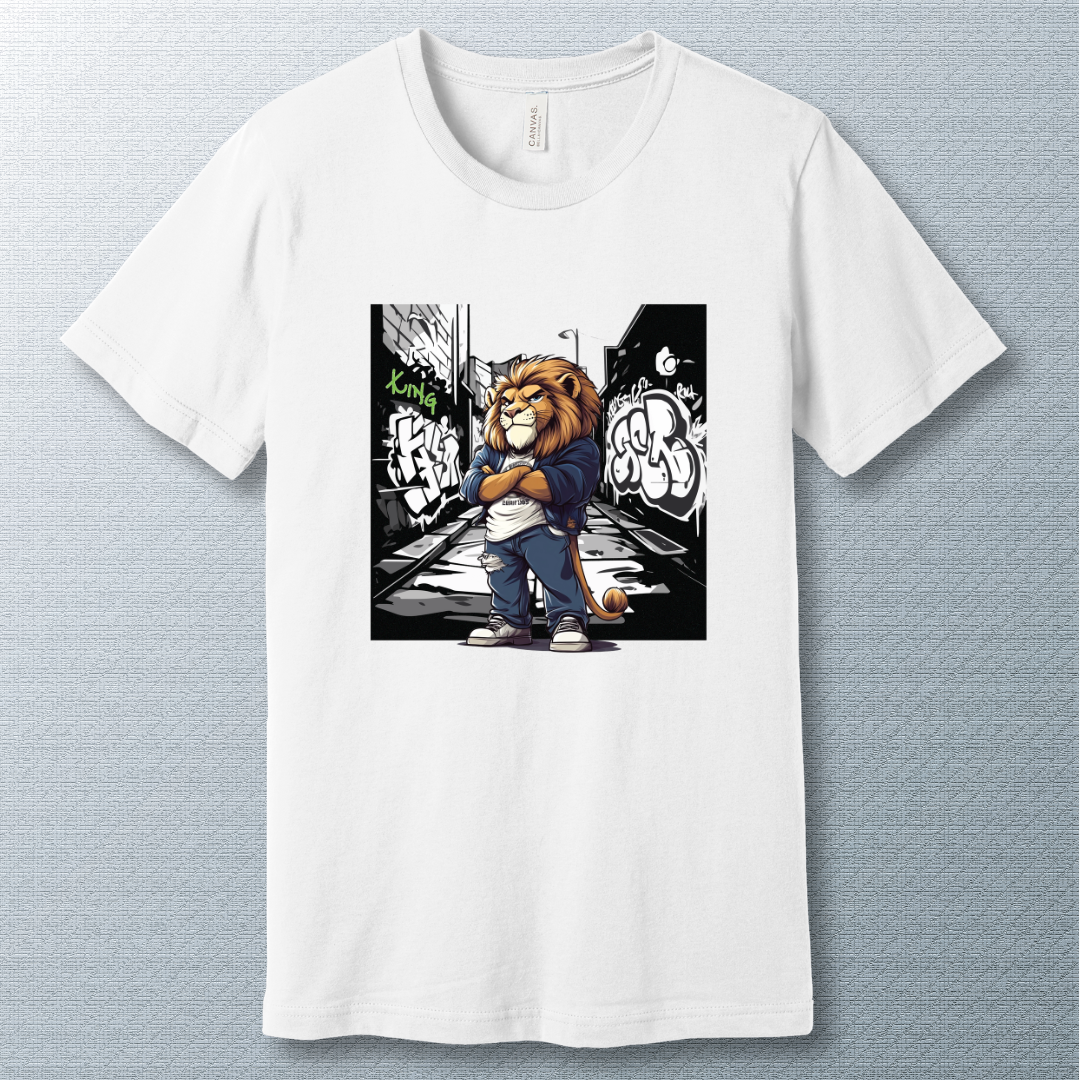 Urban Lion Graphic T-shirt