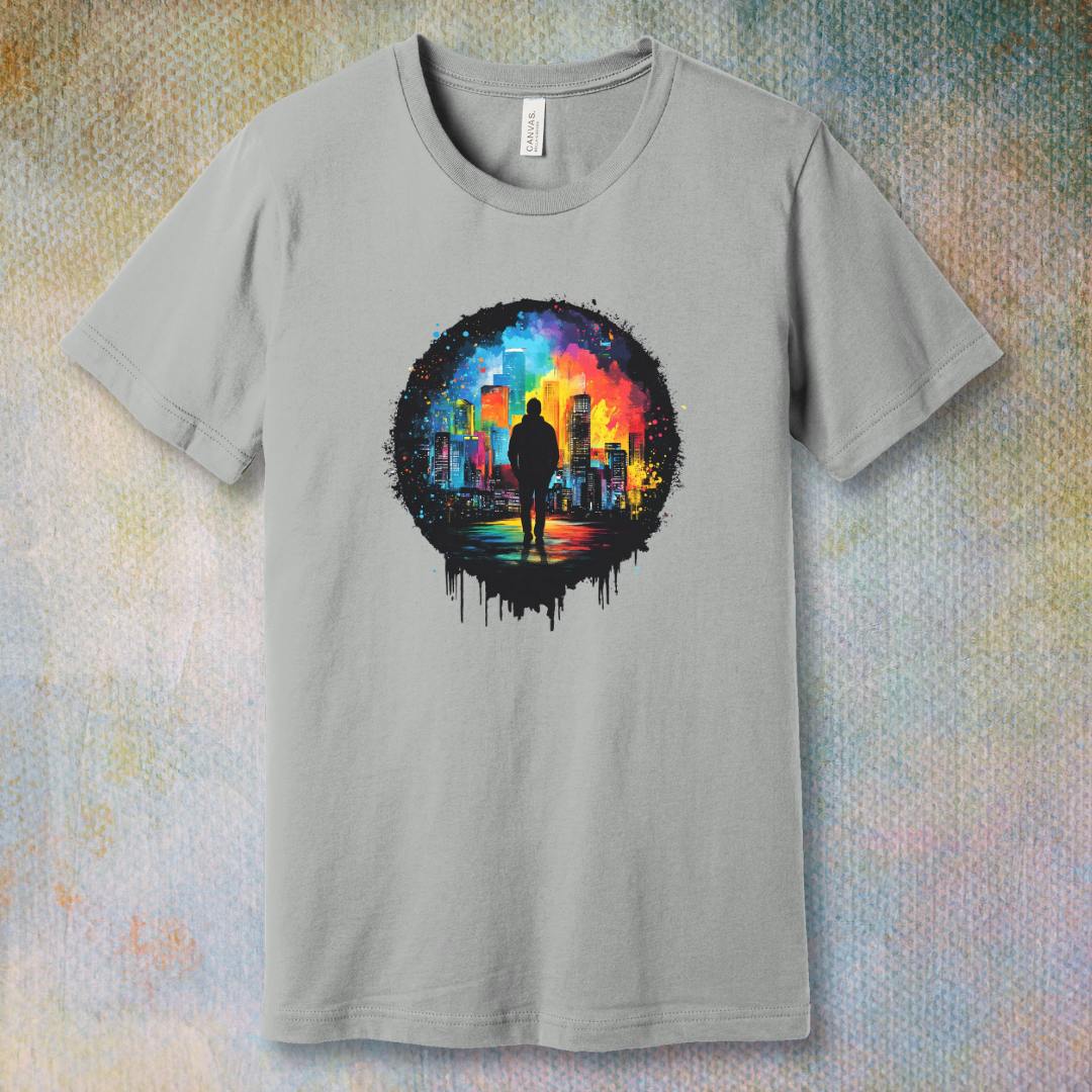 Into the vibrant city - T-shirt