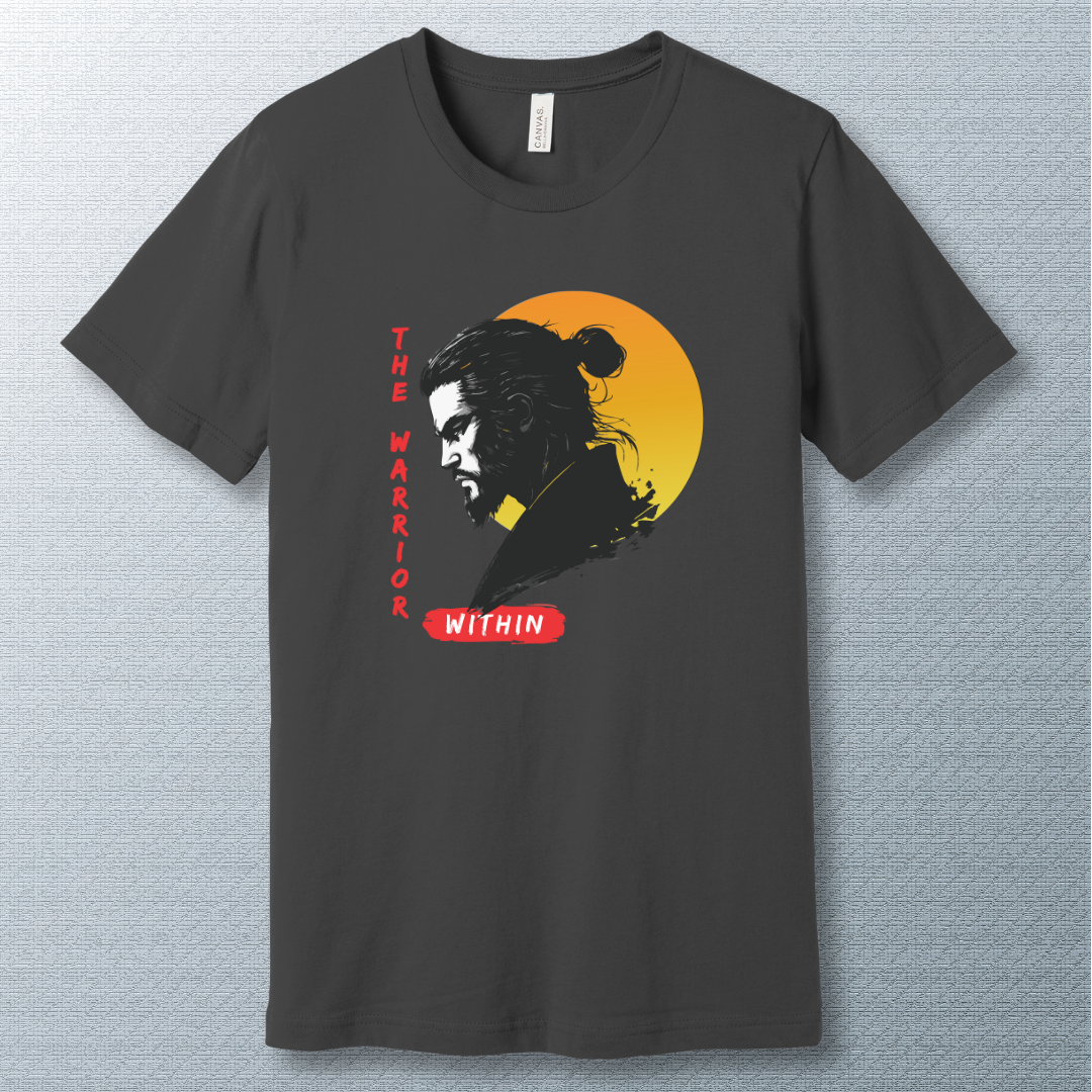 Warrior Within T-Shirt – Empowerment in Motion