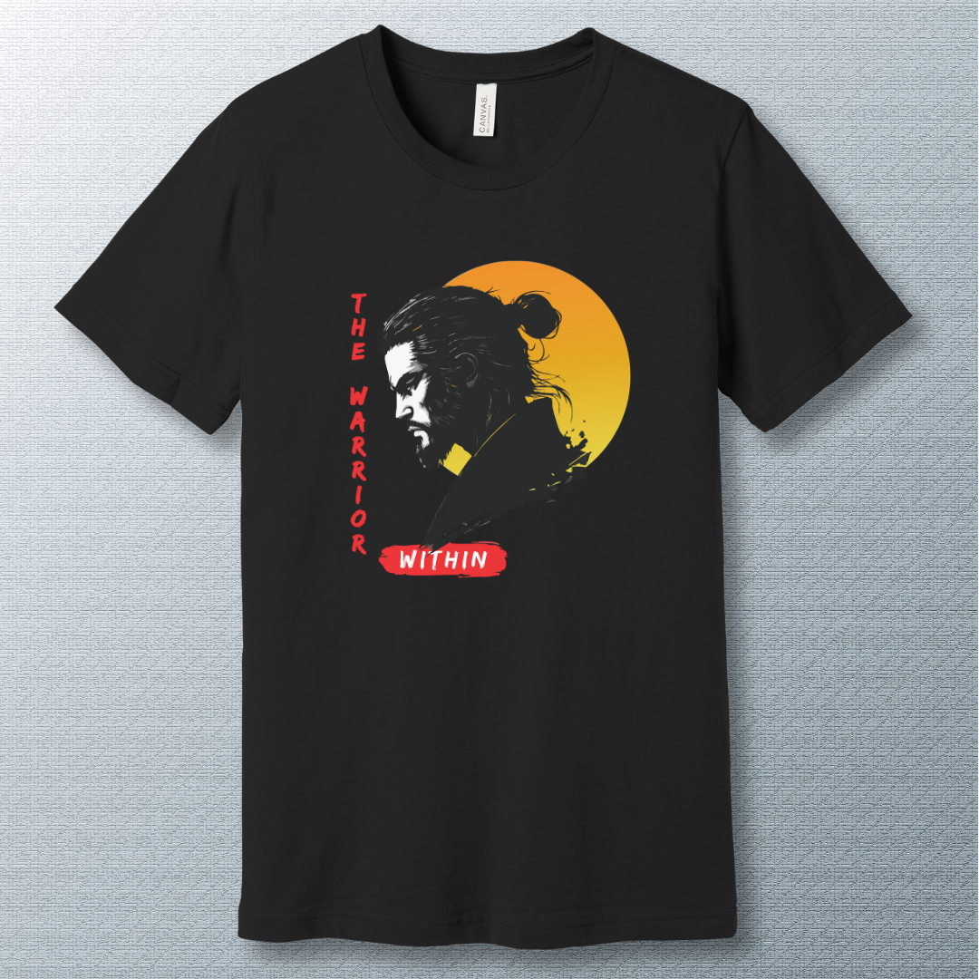 Warrior Within T-Shirt – Empowerment in Motion