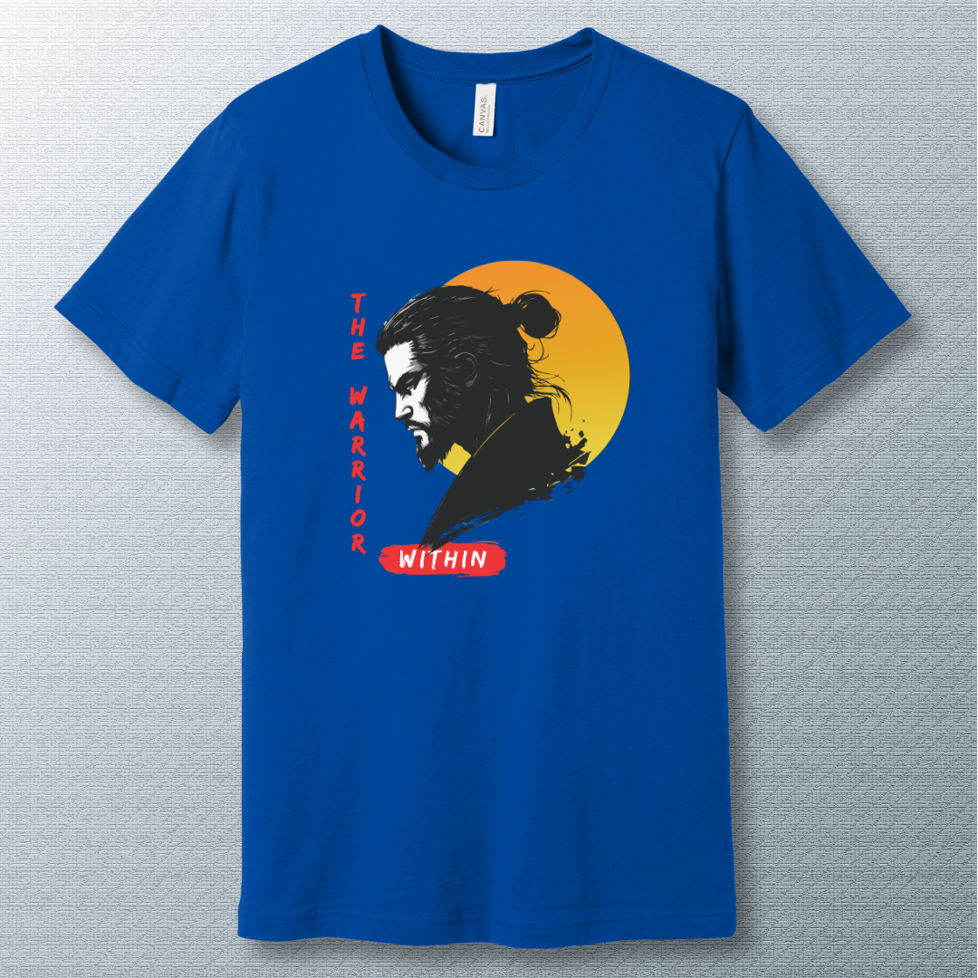 Warrior Within T-Shirt – Empowerment in Motion