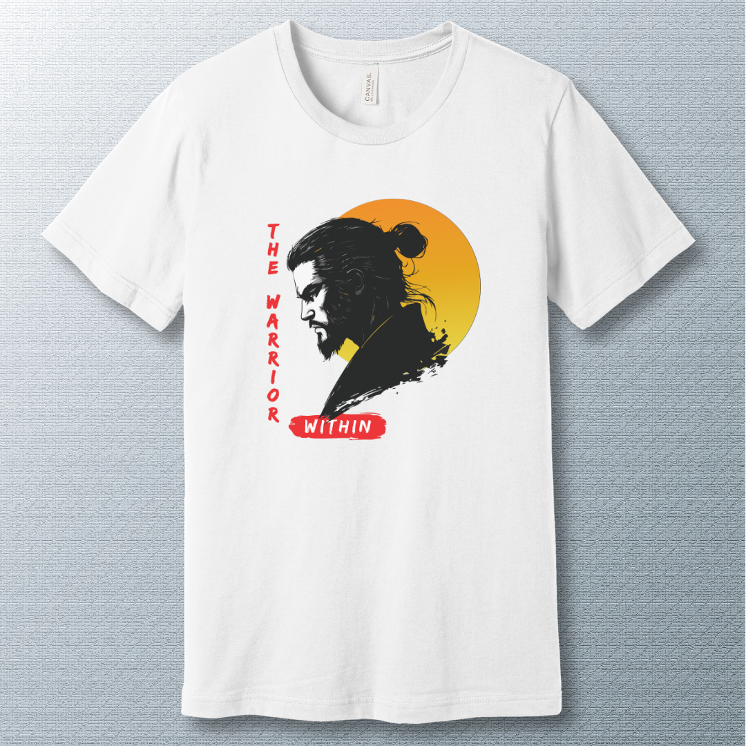 Warrior Within T-Shirt – Empowerment in Motion